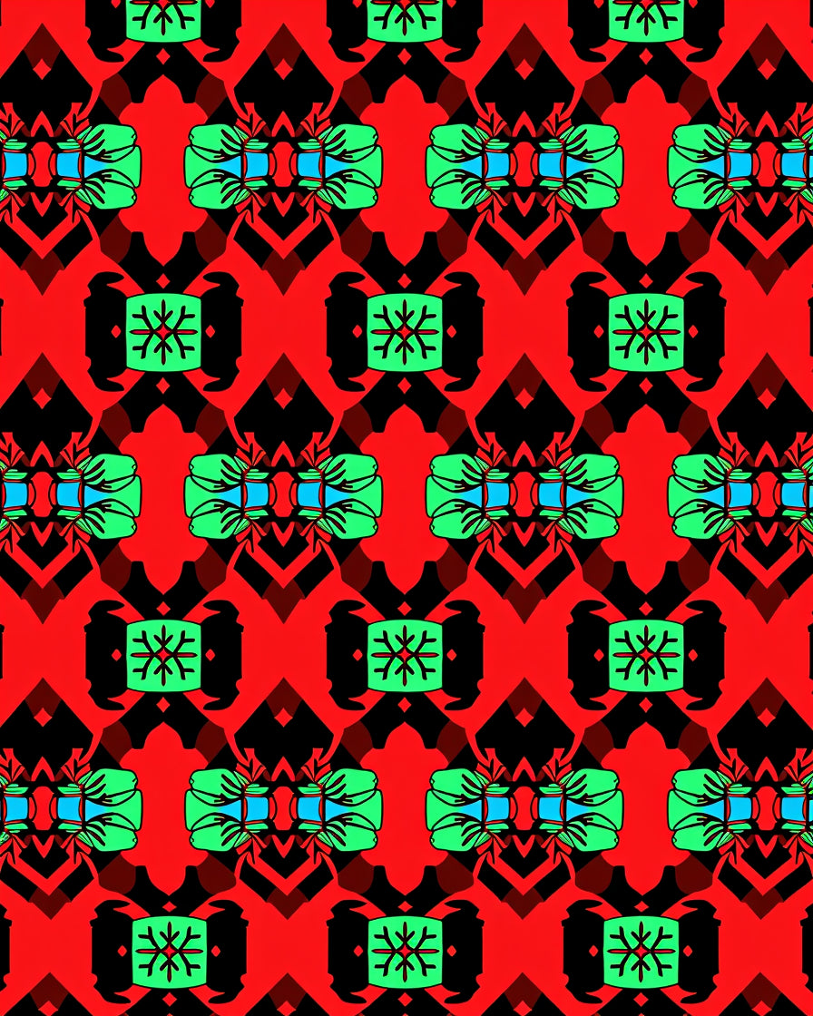 Bold Geometric Pattern Rug
