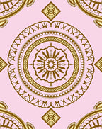Elaborate Mandala Pattern Rug