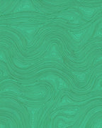 Abstract Contour Lines Green Design Rug
