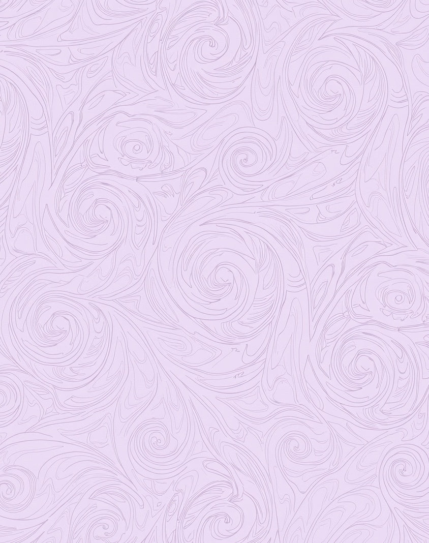 Serene Swirls Pastel Pattern Rug