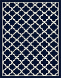 Classic Quatrefoil Pattern Rug