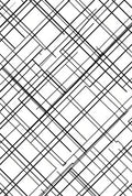 Black White Linear Geometric Design Rug