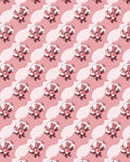 Pink Seashells Pattern Rug