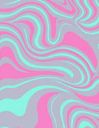 Pastel Swirl Pattern Rug