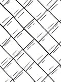 Diagonal Basketweave Style Pattern Rug