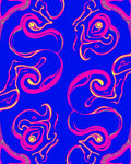Swirling Abstract Bright Pattern Rug