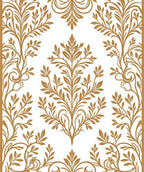 Ornate Floral Pattern Rug