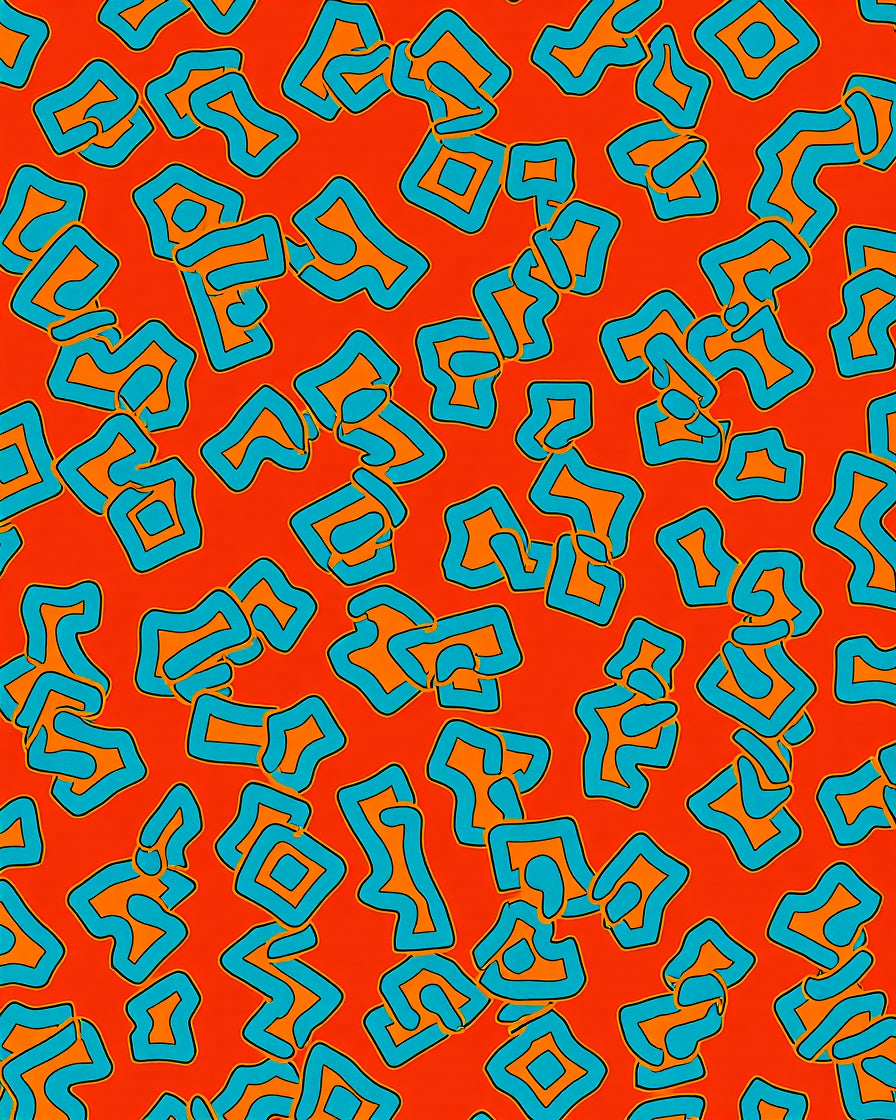 Bold Geometric Abstract Pattern Rug