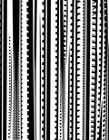 Bold Vertical Stripe Graphic Rug