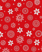 Boho Sunburst Floral Pattern Rug