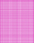 Pink Squared Grid Pattern Rug