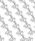 Delicate Botanical Branch Pattern Design Rug