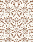Classic Floral Swirls Design Rug