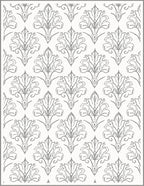 Classic Floral Damask Style Design Rug