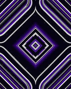 Purple and White Diamond Stripe Pattern Rug