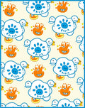 Whimsical Cartoon Character Pattern Rug
