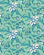 Charming Floral Vine Pattern Rug