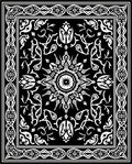 Intricate Classic Floral Mandala Design Rug
