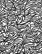 Bold Abstract Black White Lines Rug