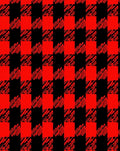 Bold Red Black Buffalo Check Rug