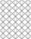 Ornate Diamond Chain Link Pattern Rug