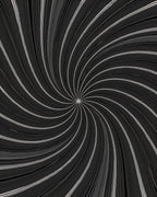 Monochromatic Swirl Stripe Pattern Rug