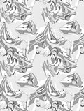 Abstract Flowing Ink Wash Pattern Rug