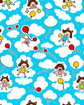 Playful Kids Balloons Pattern Rug