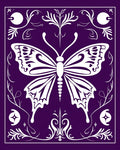 Whimsical Butterfly Floral Intricate Design Rug