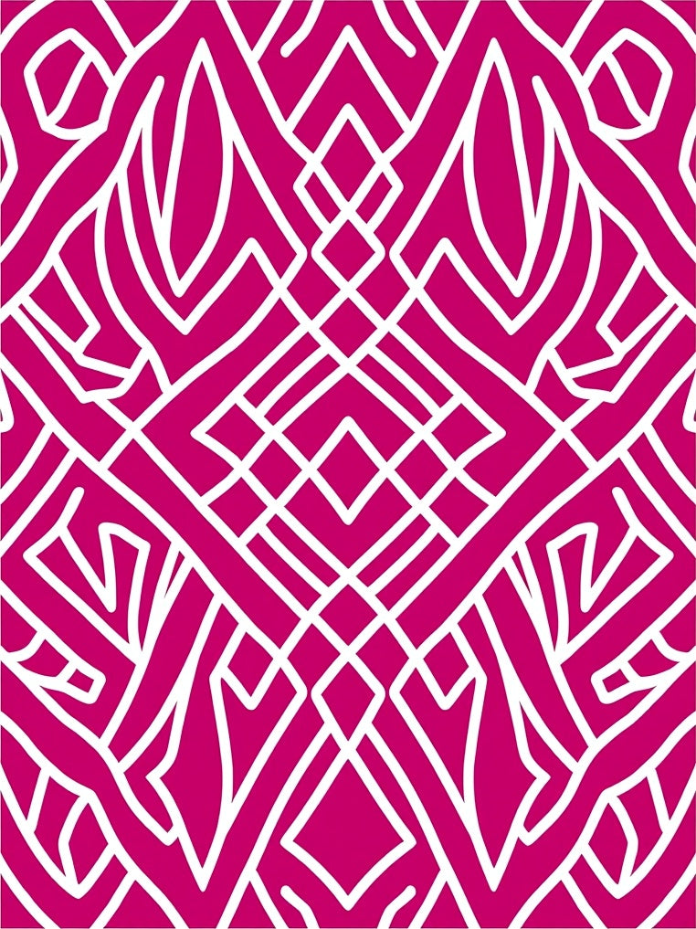 Bold Geometric Abstract Pattern Rug
