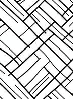 Abstract Interlocking Diagonal Lines Rug