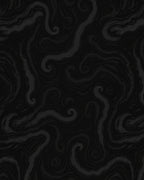 Dark Whirlwind Textured Swirl Design Rug