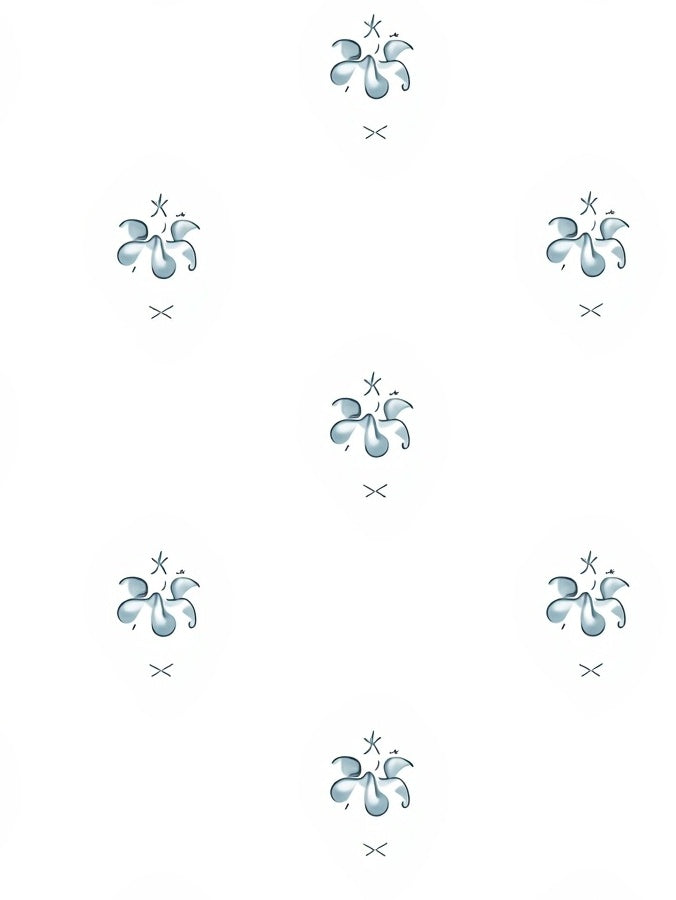 Subtle Abstract Floral Pattern Rug