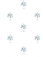 Subtle Abstract Floral Pattern Rug