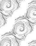 Abstract Swirls Pattern Design Rug