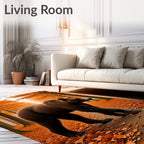 Autumn Forest Bear Path Rug