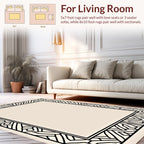 Modern Geometric Art Deco Rug
