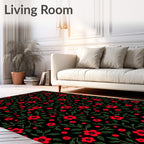 Classic Floral Vine Pattern Rug