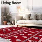White House Folk Folk Pattern Rug
