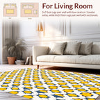 Geometric Starburst Pattern Rug