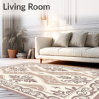Classic Floral Swirls Pattern Rug