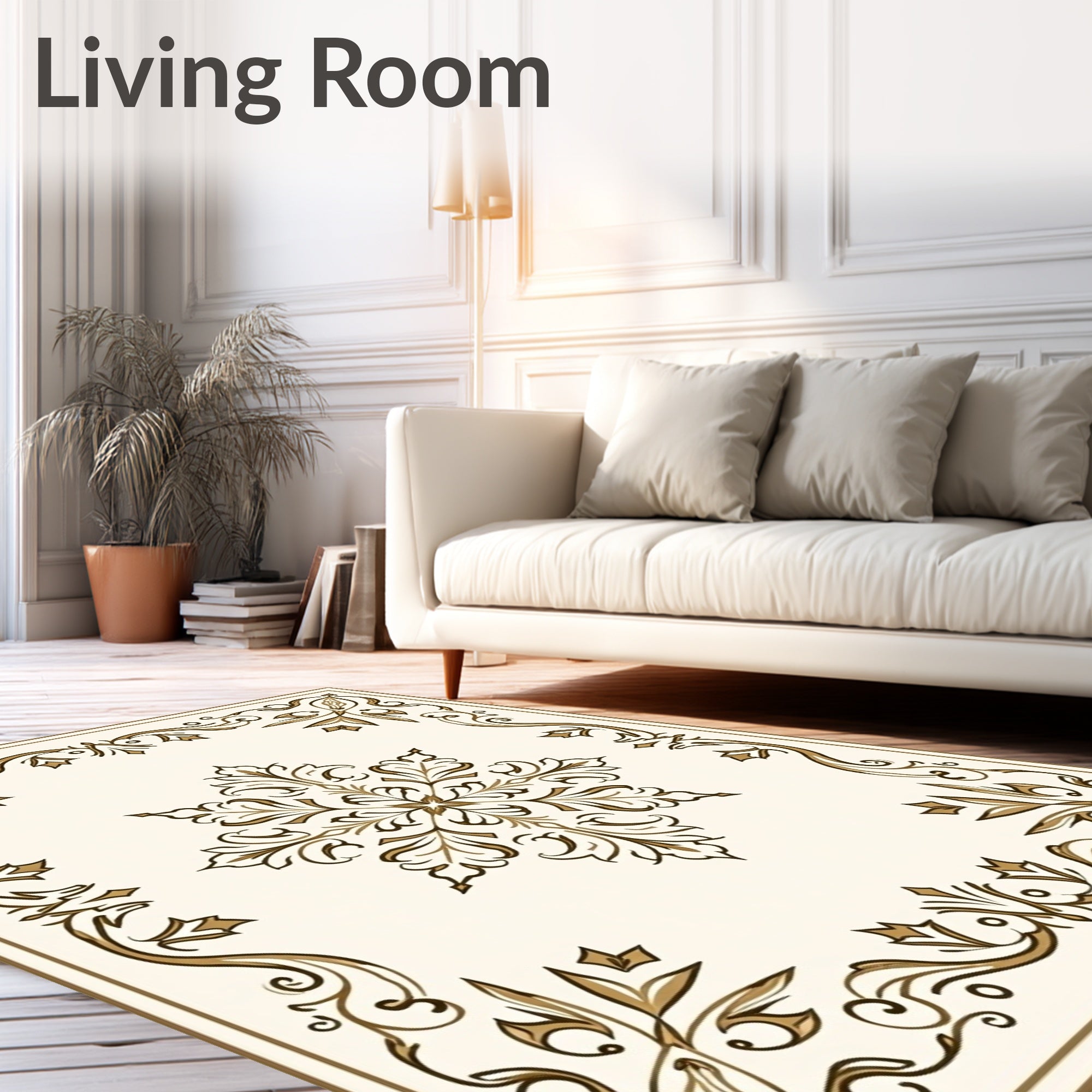 Classic Floral Tones Rug