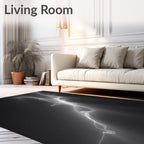Ethereal Light Stream Starry Pattern Rug