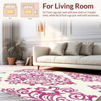 Vineyard Baroque Pattern Design Rug