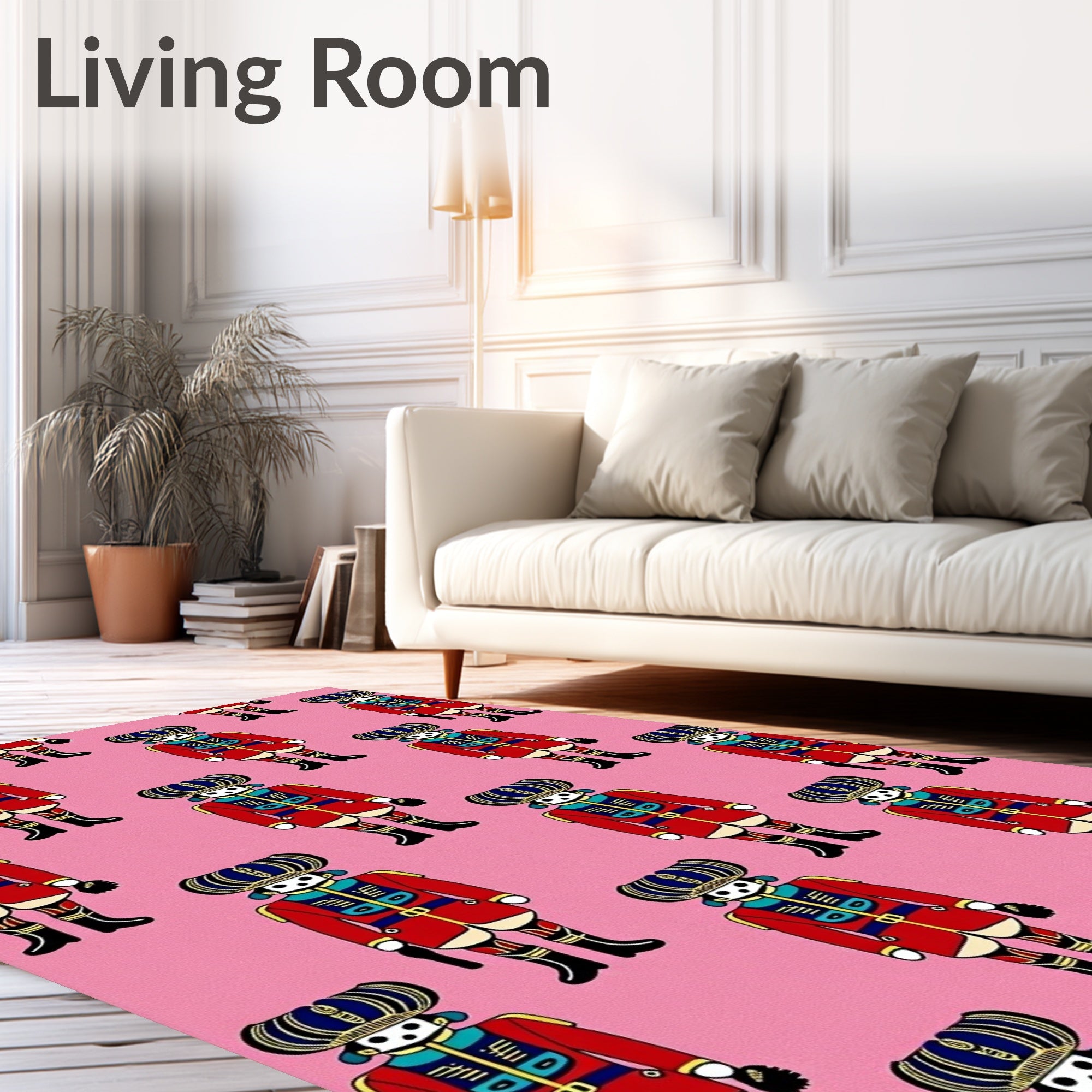 Regal Soldier Pattern Designctrl63 Rug