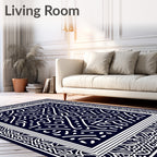 Classic Intricate Geometric Pattern Design Rug