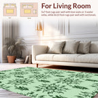 Ornate Sunburst Paisley Pattern Rug