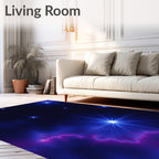 Galactic Starburst Cosmic Abstract Rug