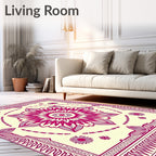 Mandala Floral Style Pattern Rug