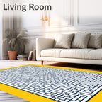 Navajo Geometric Lattice Pattern Rug